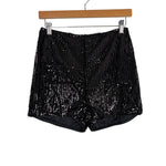 Vestique Black Sequin Shimmer Shorts NWT- Size S
