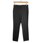 Quince Charcoal Split Hem Ultra Stretch Ankle Pants- Size S (Inseam 27")