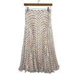 See By Chloe White Multicolor Floral Skirt NWT - Size 36