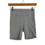 Free People Movement Heather Gray Biker Shorts- Size S