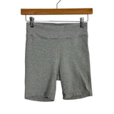 Free People Movement Heather Gray Biker Shorts- Size S