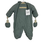 7AM Enfant Mirage Quilted Snowsuit BeBe Benji NWT - Size 3-6M