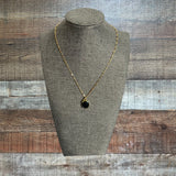 Jill Makes Gold P Necklace NWT