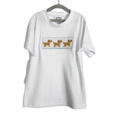 Ruth and Ralph Puppies Smocked Top and Blue Striped Shorts Set NWT- Size 5 (see notes, sold as a set)