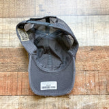 Kbethos Vintage Distressed Gray Football Mesh Back Adjustable Hat NWT- One Size Fits Most