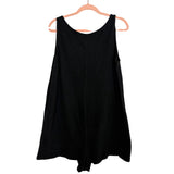 Bae. Black Back Cutout Nursing Romper- Size L (see notes)