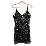 Ramy Brook Black Sequin Mini Dress- Size 14 (sold out online)