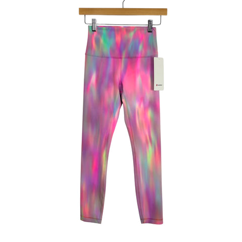 Lululemon Tye Dye Wunder Train HR Tight NWT - Size 4 (Inseam 25")