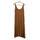 A New Day Tan Tank Dress with Slit- Size L