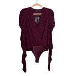 AFRM Port Polka Dot Bodysuit NWT - Size S