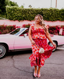 Show Me Your Mumu Floral Ruffle Dress- Size XXL (sold out online)