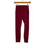 Lululemon Brick High Waisted Leggings - Size 4 (Inseam 24")