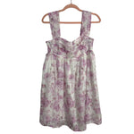 Vestique Purple Floral Dress- Size M