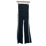 Tiger Friday Black Side Stripe Wide Leg Leggings- Size S (Inseam 32")