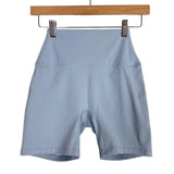 Set Active Light Blue Luxform Biker Shorts- Size S