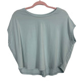 Mono B Sleeveless Round Hem Top- Size S