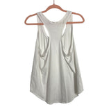 Lululemon White Racerback Tank- Size ~S (no size tag, fits like a small, see notes)