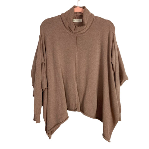 By Together Brown Cape Sweater- Size S