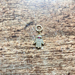 Gold Rhinestone Hand Charm