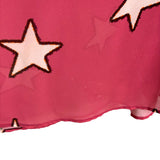 Aura Multi-Color Print with Stars High Neck Maxi Dress- Size S (see notes)