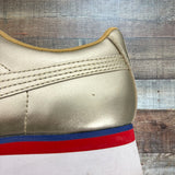 Puma Metallic Gold Platform Sneakers- Size 6 (see notes)
