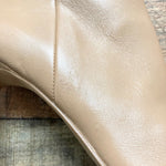 Vince Camuto Tan Soft Leather Heeled Booties- Size 8 (see notes)