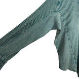 Free People One Scout Teal Shacket - Size S (sold out online)