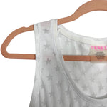 Terez New York White Star Tank - Size M (See Notes)