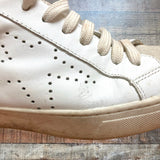 Steven by Steve Madden White Leather Star Sneakers- Size 7 (see notes)