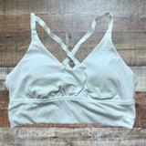 Offline by Aerie White Padded Sports Bra- Size L (see notes)