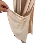 Saltwater Luxe Side Slit Asymmetrical Hem Ruffle Tank Dress- Size S
