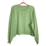 Lululemon Mint Softstreme Cropped Sweatshirt-Size 14