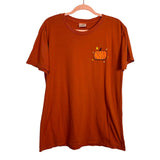 Living Fully Co. By Mallory Ervin Orange It’s Fall Y’all T-Shirt - Size M