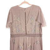 ASOS Design Curve Embroidered Beaded Tulle Dress- Size 14 (see notes, sold out online)