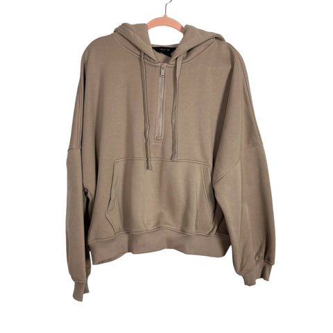 Rae Mode Tan Hooded Sweatshirt - Size L (We Have Matching Bottoms!)
