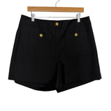 White House Black Market Black Front Pocket Shorts- Size 14