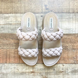 Steve Madden Braided Double Strap Sandals- Size 10 (see notes)