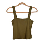 Lovers and Friends Mocha Ribbed Tank Top - Size XS