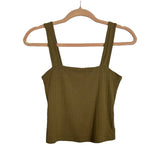 Lovers and Friends Mocha Ribbed Tank Top - Size XS