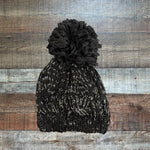 No Brand Black/Silver Sparkle Beanie