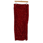Eloquii Red Sequin with Twist Detail Skirt NWT-Size 14 (sold out online)
