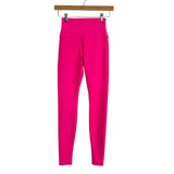Alo Hot Pink Leggings - Size XS (Inseam 28”)