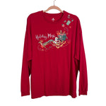 Disney Red Holiday Magic Shirt - Size S
