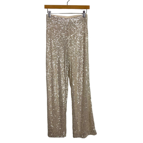 Skies Are Blue Sequin Camilla Pants NWT- Size XS (see notes, Inseam 29”)