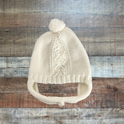 Angel Dear White Hat - Size 6-12M