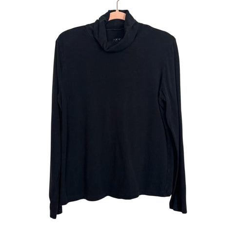 J Crew Black Turtleneck Top - Size ~S (No Size Tag, Fits Like A Small- See Notes)