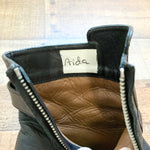 Newbark Black Leather Boots- Size 8 (Marilu wore these as Aida on Aurora Teagarden Mysteries)