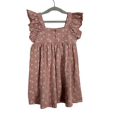 Rylee + Cru Tan Floral Dress- Size 2-3 Years (see notes)