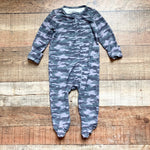 Caden Lane Camo Zip Up Footie Outfit- Size 6-12M