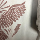 Comfort Wash Mocha Eagle Sweatshirt- Size L (see notes)